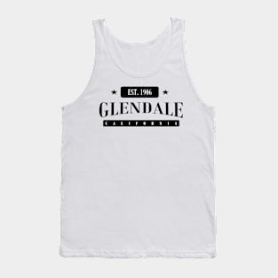 Glendale Est. 1906 (Standard Black) Tank Top